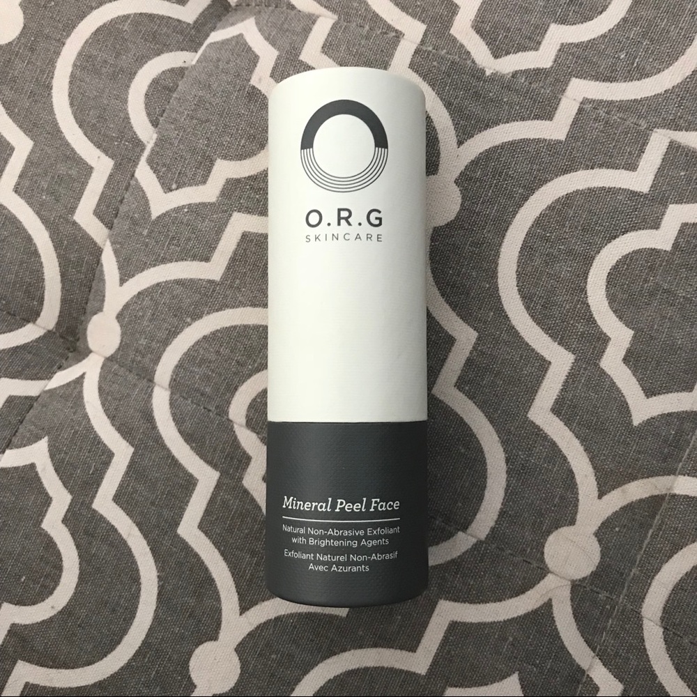 ORG Skincare Mineral Peel NIB